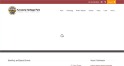 Desktop Screenshot of keystoneheritagepark.com
